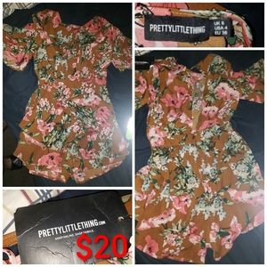 Pretty Little Thing Floral Romper